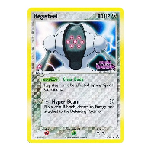 Registeel 29/110 EX Holon Phantoms Reverse Holo Rare Pokemon Card NEAR MINT TCG