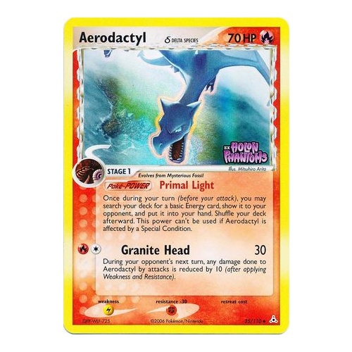 Aerodactyl (Delta Species) 35/110 EX Holon Phantoms Reverse Holo Uncommon Pokemon Card NEAR MINT TCG