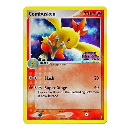 Combusken 39/110 EX Holon Phantoms Reverse Holo Uncommon Pokemon Card NEAR MINT TCG