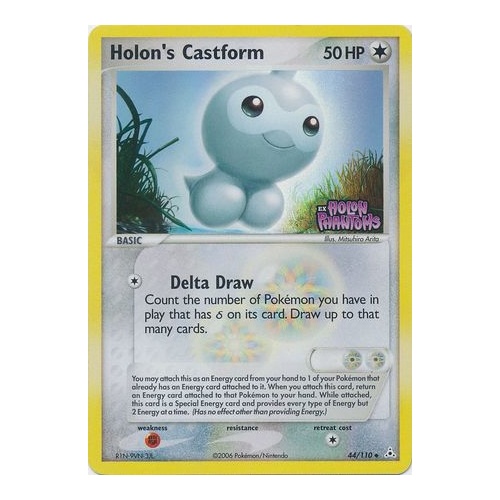 Holon's Castfrom 44/110 EX Holon Phantoms Reverse Holo Uncommon Pokemon Card NEAR MINT TCG