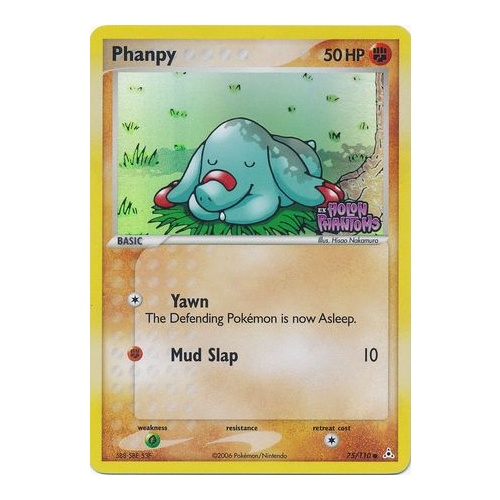 Phanpy 75/110 EX Holon Phantoms Reverse Holo Common Pokemon Card NEAR MINT TCG