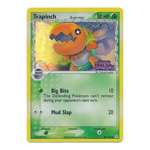 Trapinch (Delta Species) 84/110 EX Holon Phantoms Reverse Holo Common Pokemon Card NEAR MINT TCG