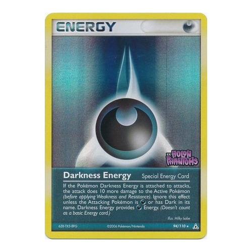 Darkness Energy 94/110 EX Holon Phantoms Reverse Holo Rare Pokemon Card NEAR MINT TCG