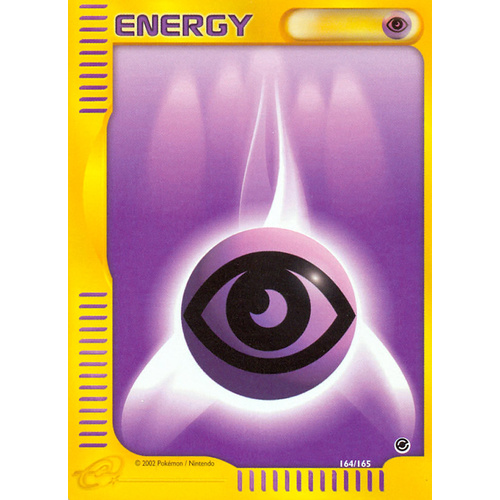 Psychic Energy 164/165 E-Series Expedition Common Pokemon Card NEAR MINT TCG