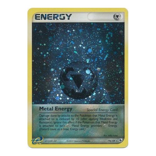 Metal Energy 94/109 EX Ruby and Sapphire Reverse Holo Rare Pokemon Card NEAR MINT TCG