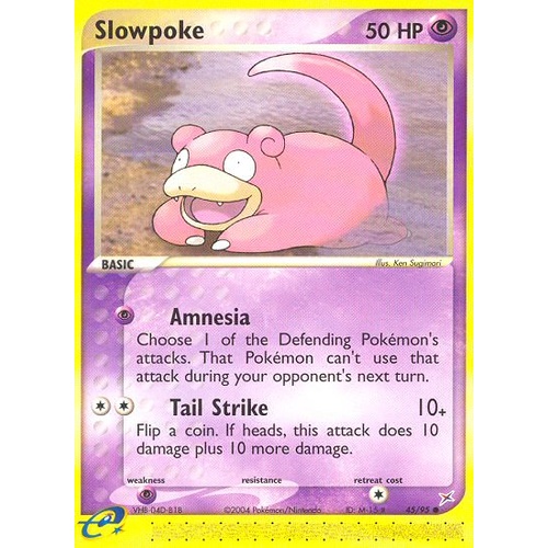 Slowpoke 45/95 EX Team Magma vs Team Aqua Common Pokemon Card NEAR MINT TCG