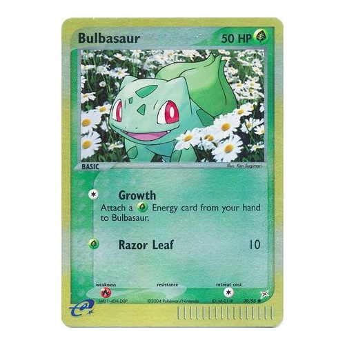Bulbasuar 39/95 EX Team Magma vs Team Aqua Reverse Holo Common Pokemon Card NEAR MINT TCG