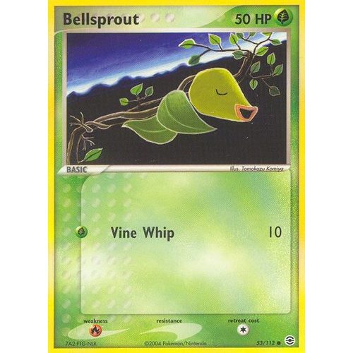 Bellsprout 53/112 EX Fire Red & Leaf Green Common Pokemon Card NEAR MINT TCG