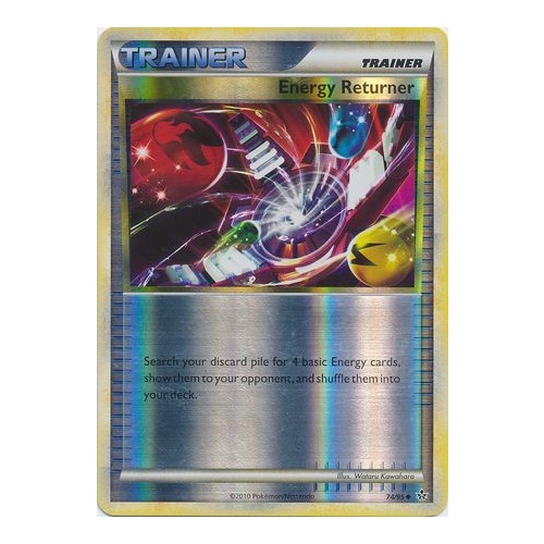 Energy Returner 74/95 HS Unleashed Reverse Holo Uncommon Trainer Pokemon Card NEAR MINT TCG