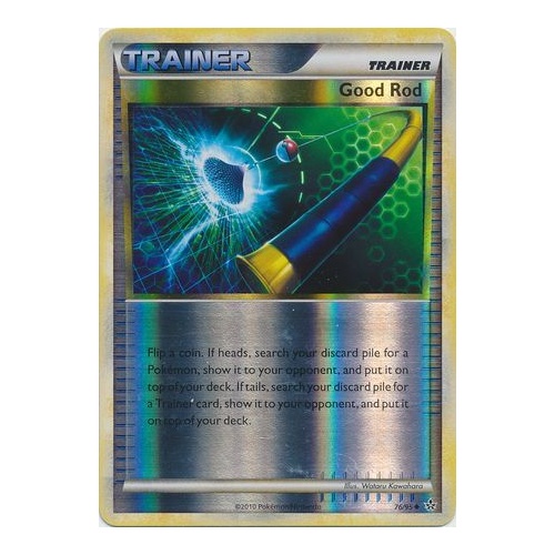 Good Rod 76/95 HS Unleashed Reverse Holo Uncommon Trainer Pokemon Card NEAR MINT TCG
