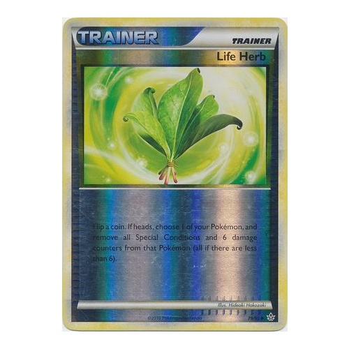 Life Herb 79/95 HS Unleashed Reverse Holo Uncommon Trainer Pokemon Card NEAR MINT TCG