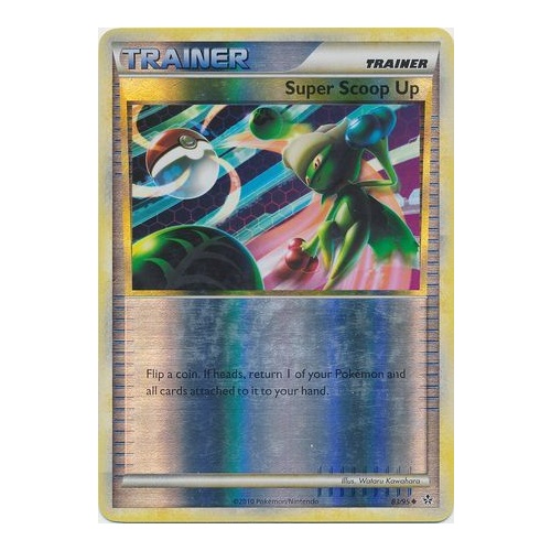 Super Scoop Up 83/95 HS Unleashed Reverse Holo Uncommon Trainer Pokemon Card NEAR MINT TCG