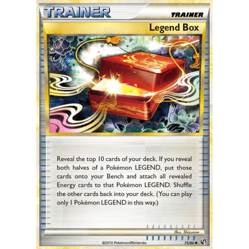Legend Box 75/90 HS Undaunted Uncommon Trainer Pokemon Card NEAR MINT TCG