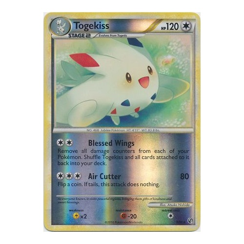 Togekiss 9/90 HS Undaunted Reverse Holo Rare Pokemon Card NEAR MINT TCG