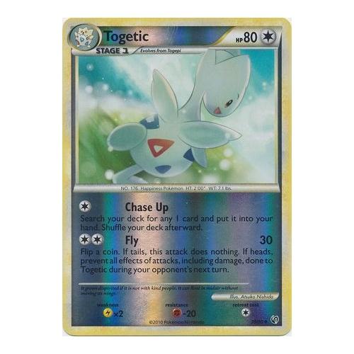 Togetic 39/90 HS Undaunted Reverse Holo Uncommon Pokemon Card NEAR MINT TCG