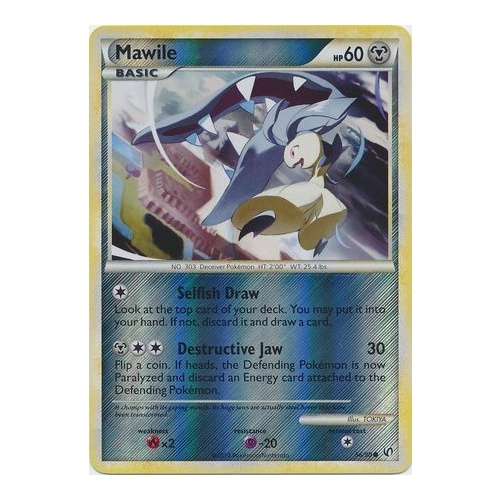 Mawile 56/90 HS Undaunted Reverse Holo Common Pokemon Card NEAR MINT TCG