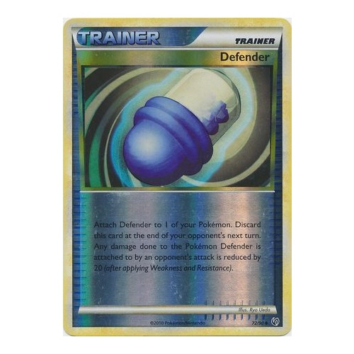 Defender 72/90 HS Undaunted Reverse Holo Uncommon Trainer Pokemon Card NEAR MINT TCG