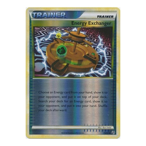Energy Exchanger 73/90 HS Undaunted Reverse Holo Uncommon Trainer Pokemon Card NEAR MINT TCG