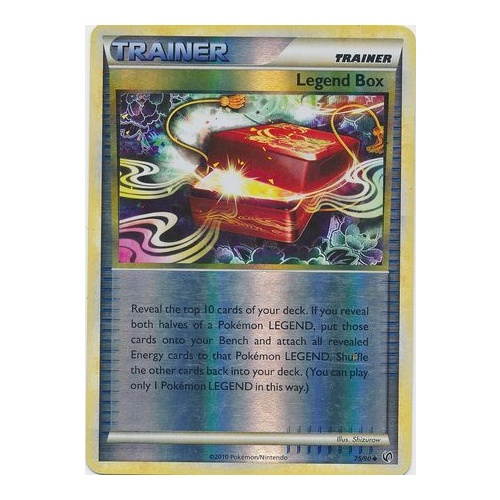 Legend Box 75/90 HS Undaunted Reverse Holo Uncommon Trainer Pokemon Card NEAR MINT TCG