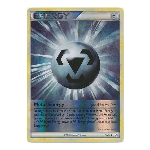 Metal Energy 80/90 HS Undaunted Reverse Holo Uncommon Pokemon Card NEAR MINT TCG