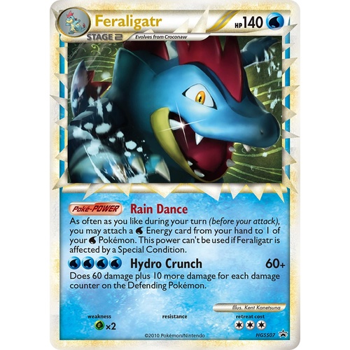 Feraligatr HS7 HS Black Star Promo Pokemon Card NEAR MINT TCG