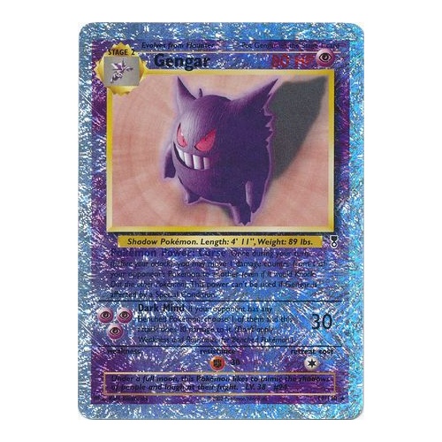 Gengar 11/110 Legendary Collection Reverse Holo Rare Pokemon Card NEAR