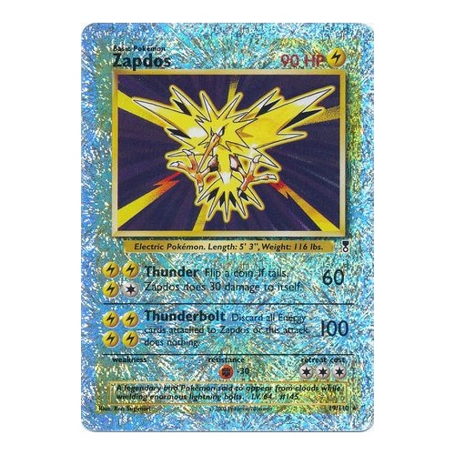 Zapdos 19/110 Legendary Collection Reverse Holo Rare Pokemon Card NEAR MINT TCG