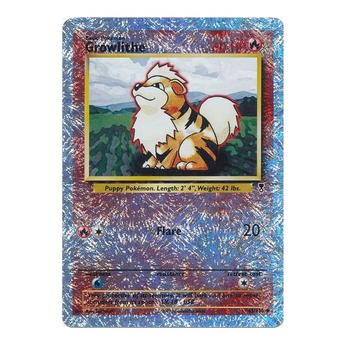 Growlithe 45/110 Legendary Collection Reverse Holo Uncommon Pokemon Card NEAR MINT TCG