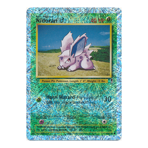 Nidoran 83/110 Legendary Collection Reverse Holo Common Pokemon Card