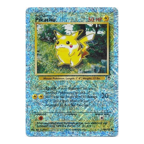 Pikachu 86/110 Legendary Collection Reverse Holo Common Pokemon Card NEAR MINT TCG
