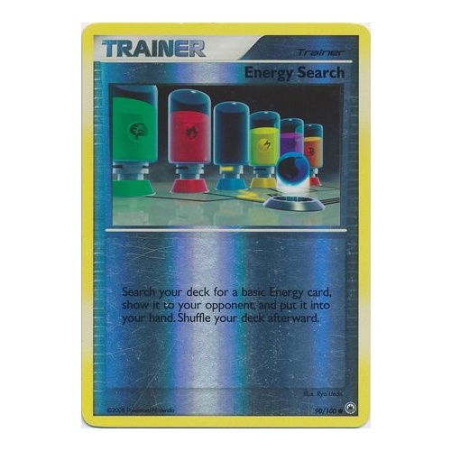 Energy Search 90/100 DP Majestic Dawn Reverse Holo Common Trainer Pokemon Card NEAR MINT TCG