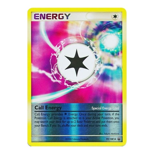Call Energy 92/100 DP Majestic Dawn Reverse Holo Uncommon Pokemon Card NEAR MINT TCG