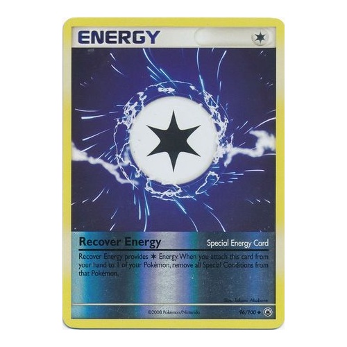 Recover Energy 96/100 DP Majestic Dawn Reverse Holo Uncommon Pokemon Card NEAR MINT TCG