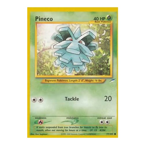 Pineco Common Unlimited Neo Destiny 77//105
