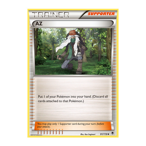 Az 91 119 Xy Phantom Forces Uncommon Trainer Pokemon Card Near Mint Tcg