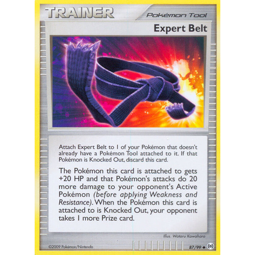 Expert Belt 87/99 Platinum Arceus Uncommon Trainer Pokemon Card NEAR MINT TCG