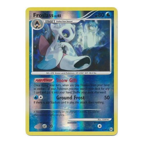 Froslass 2/99 Platinum Arceus Reverse Holo Rare Pokemon Card NEAR MINT TCG