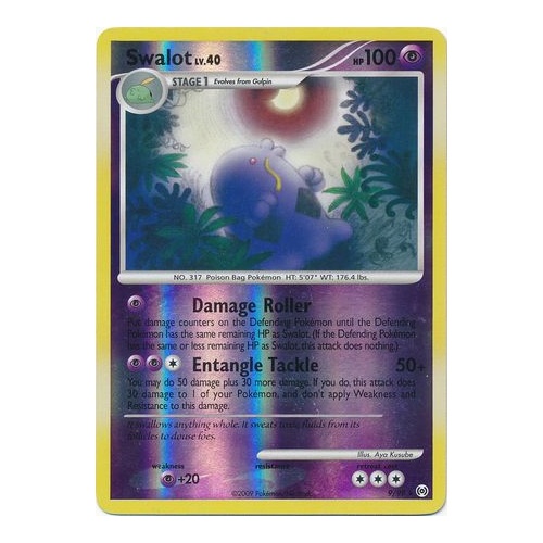 Swalot 9/99 Platinum Arceus Reverse Holo Rare Pokemon Card NEAR MINT TCG