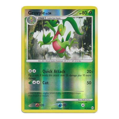 Grovyle 39/99 Platinum Arceus Reverse Holo Uncommon Pokemon Card NEAR MINT TCG