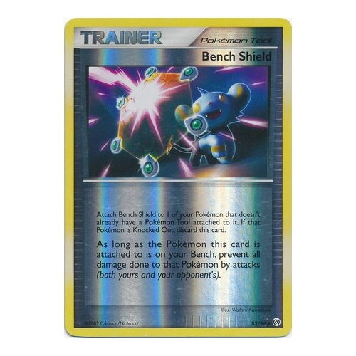 Bench Shield 83/99 Platinum Arceus Reverse Holo Uncommon Trainer Pokemon Card NEAR MINT TCG