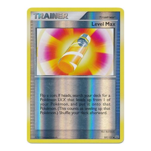 Level Max 107/127 Platinum Base Set Reverse Holo Uncommon Trainer Pokemon Card NEAR MINT TCG