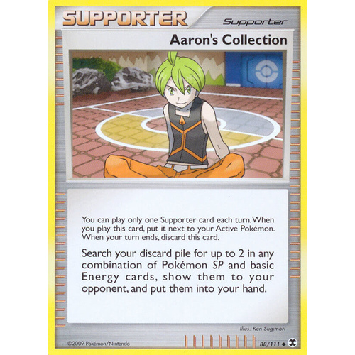 Aaron's Collection 88/111 Platinum Rising Rivals Uncommon Trainer Pokemon Card NEAR MINT TCG