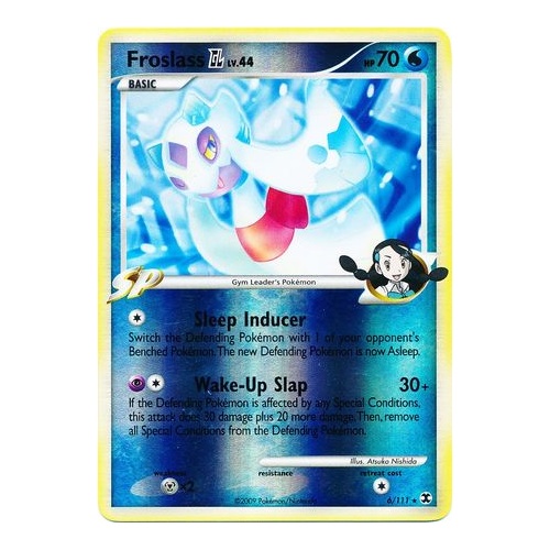 Froslass GL 6/111 Platinum Rising Rivals Reverse Holo Rare Pokemon Card NEAR MINT TCG