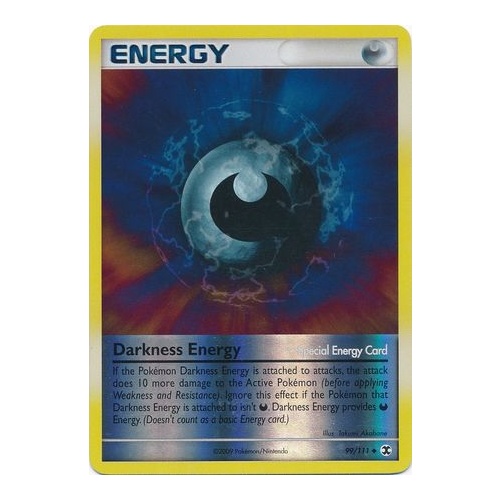 Darkness Energy 99/111 Platinum Rising Rivals Reverse Holo Rare Pokemon Card NEAR MINT TCG