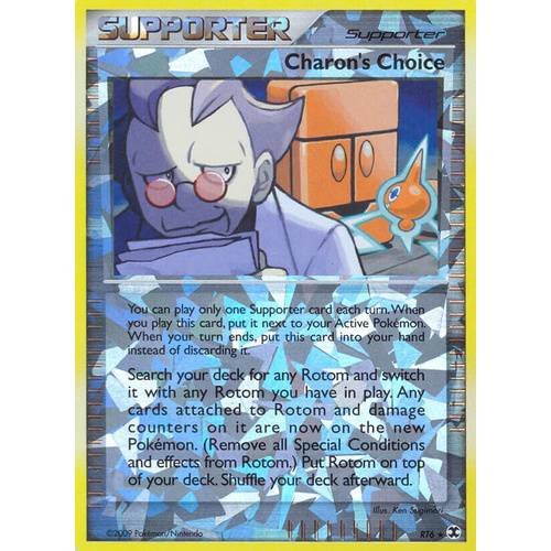 Charon's Choice RT6/111 Platinum Rising Rivals Holo Secret Rare Pokemon Card NEAR MINT TCG