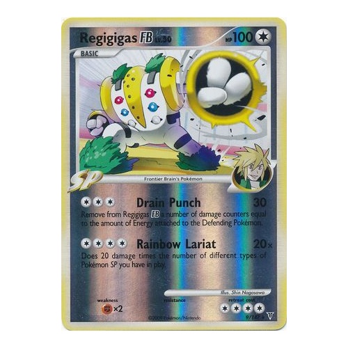 Regigigas FB 9/147 Platinum Supreme Victors Reverse Holo Rare Pokemon Card NEAR MINT TCG