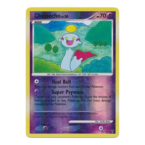 Chimecho 21/147 Platinum Supreme Victors Reverse Holo Rare Pokemon Card NEAR MINT TCG