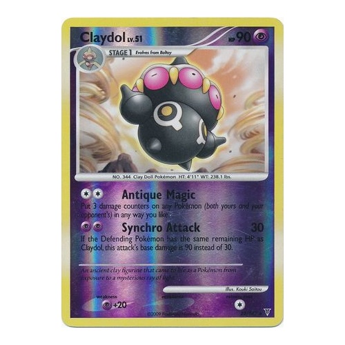Claydol 22/147 Platinum Supreme Victors Reverse Holo Rare Pokemon Card NEAR MINT TCG