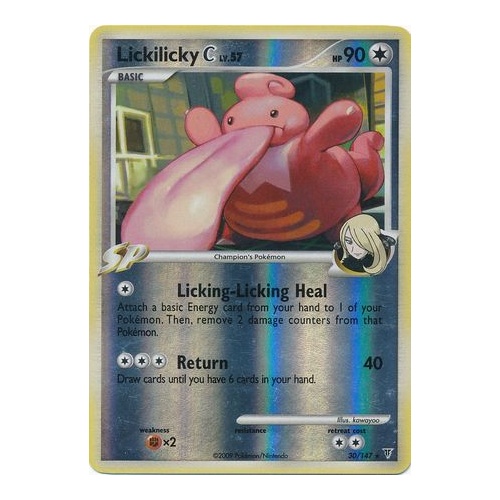 Lickilicky C 30/147 Platinum Supreme Victors Reverse Holo Rare Pokemon Card NEAR MINT TCG