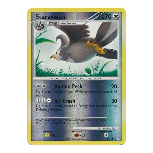 Staravia 85/147 Platinum Supreme Victors Reverse Holo Uncommon Pokemon Card NEAR MINT TCG
